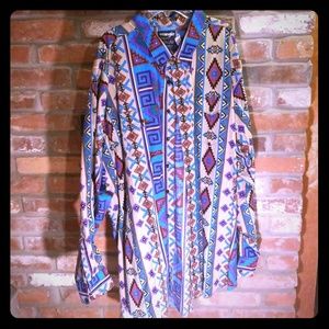 Wrangler Tall Man's Fit USA Made Long Sleeve Shirt